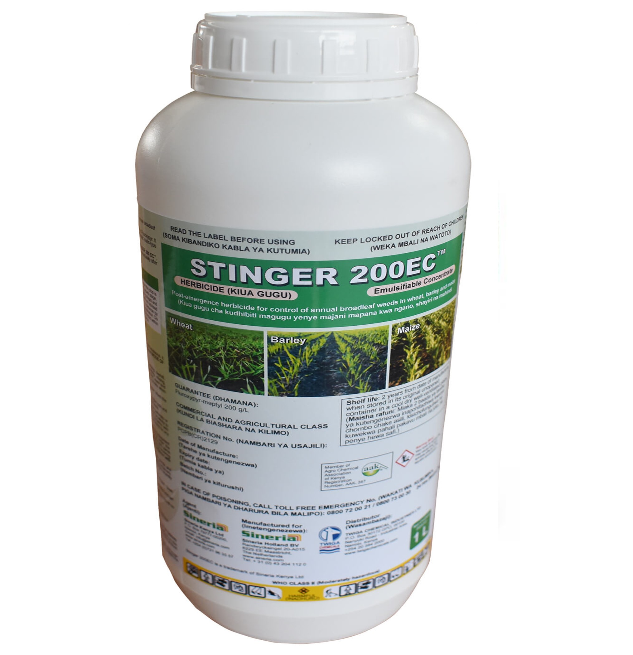 Herbicides Twiga Chemical Industries Limited