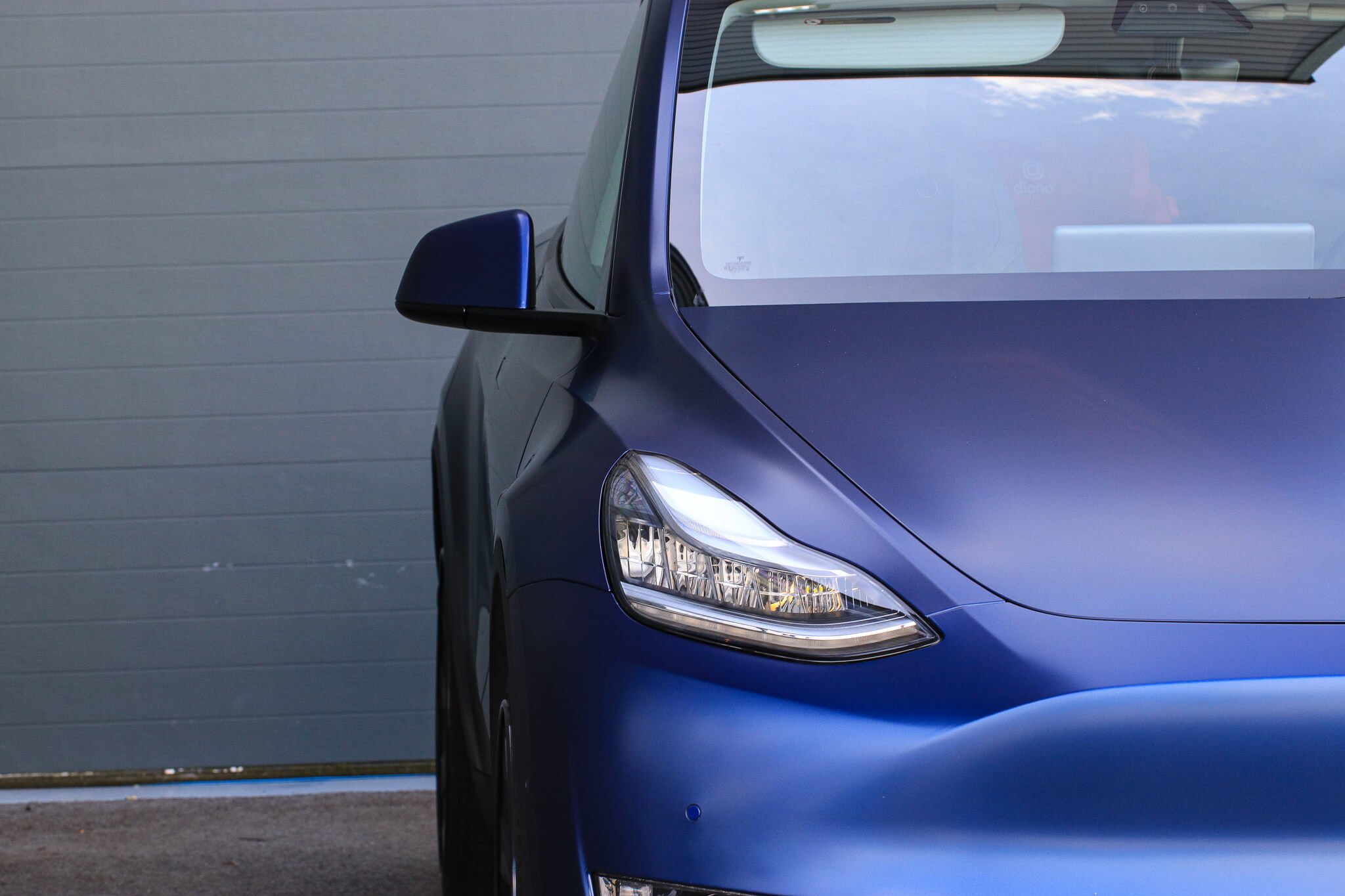 Tesla Model Y Matte Paint Protection Film (PPF) Wrap Vancouver
