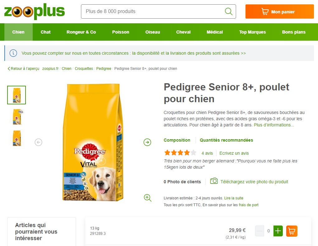 zooplus croquettes Twilight