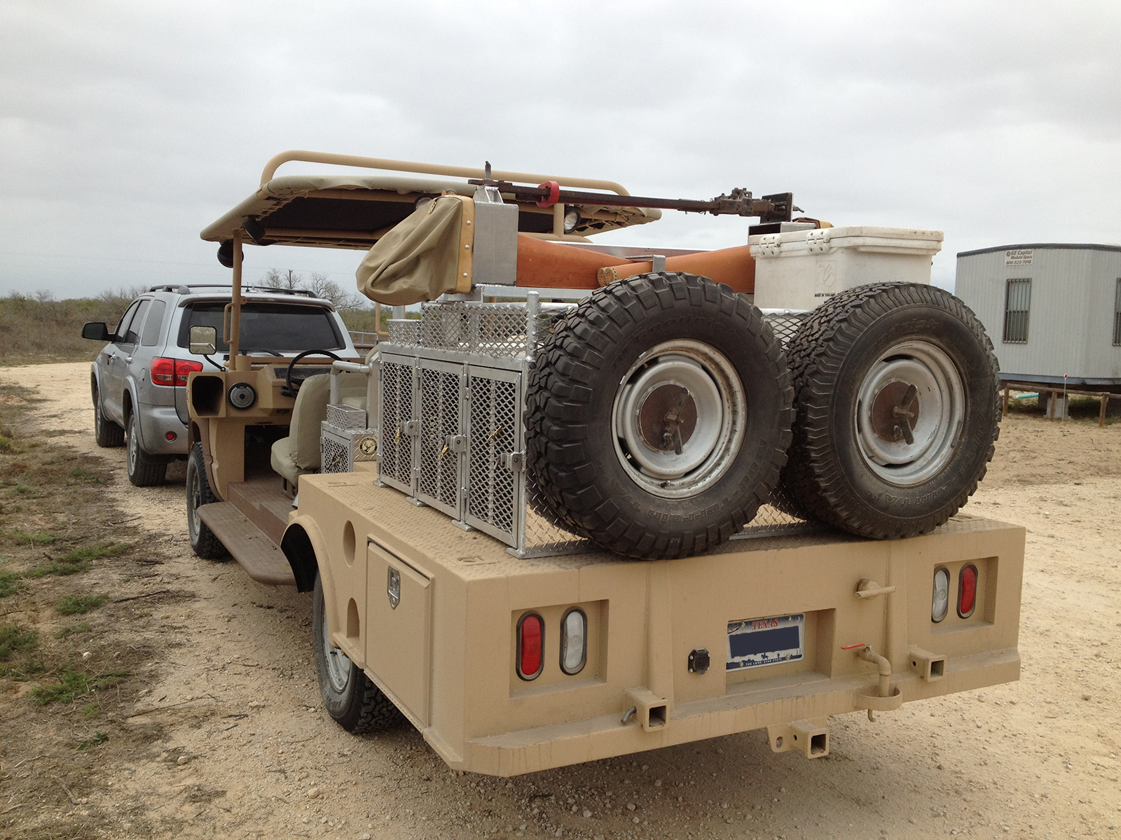 Tan Quail Rig Twilight Metalworks Custom Hunting Rigs, Jeeps