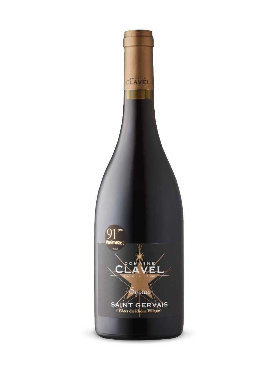 DOMAINE CLAVEL SYRIUS SAINT GERVAIS 2017, AOP Saint Gervais, Côtes du
