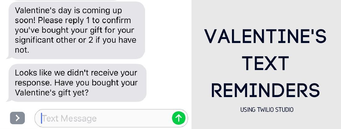 I Sent Valentine’s Day Text Reminders to My Boyfriend Using Twilio