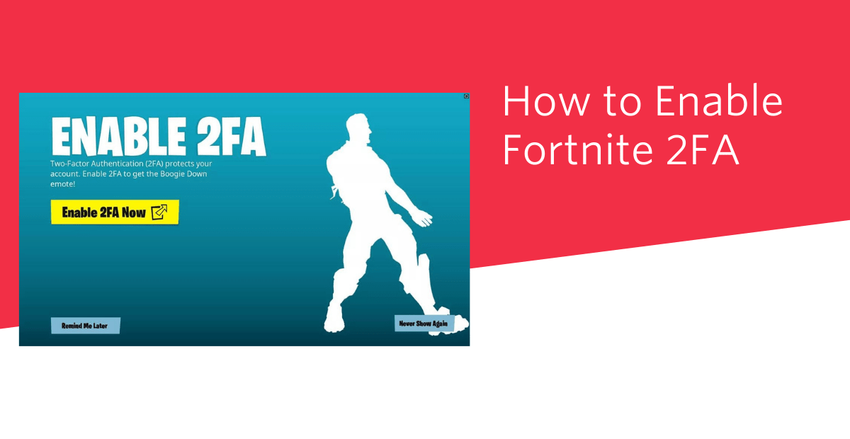 How To Enable Fortnite's 2Fa | Twilio