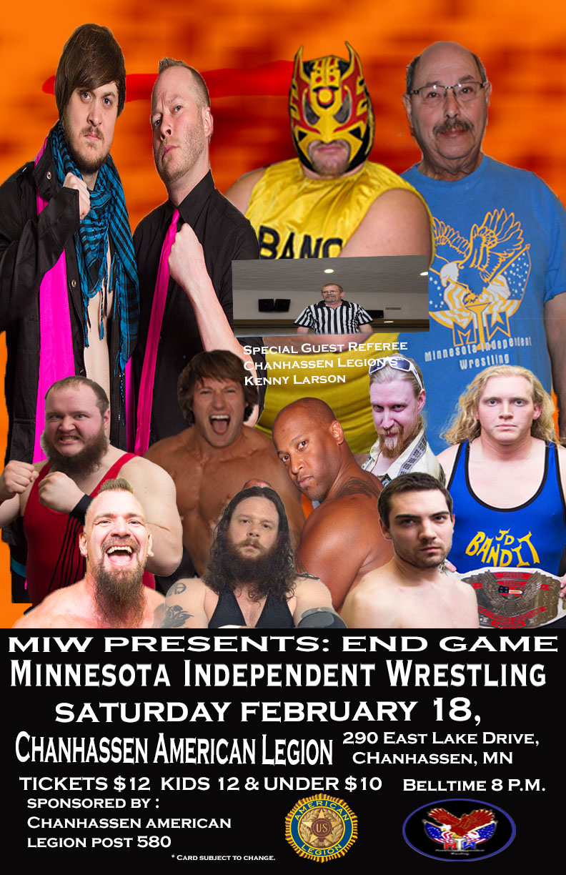 Professional Wrestling Fox Vs Huge Feb 18 2017 Twin Cities