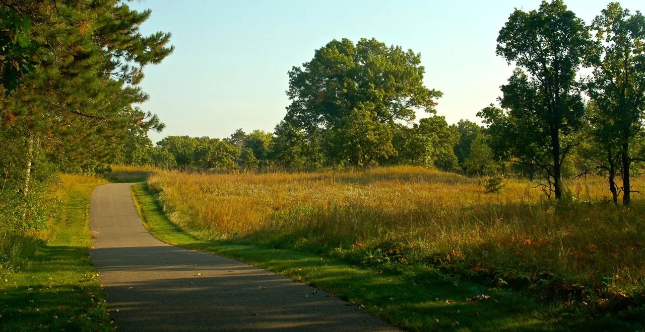 Biking in Bunker Hills Regional Park • Twin Cities Outdoors