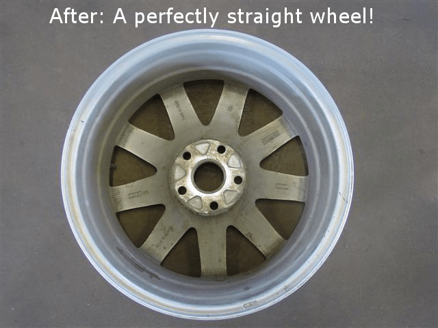 Bent Wheel and Rim Repair