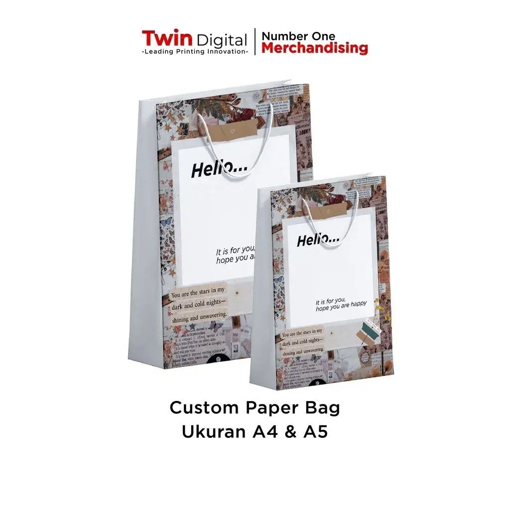 Custom Paper Bag twindigital.id