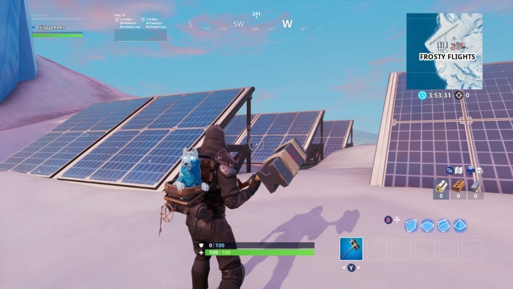 Fortnite Solar Arrays Locations Visit a Solar Array in Snow, Desert