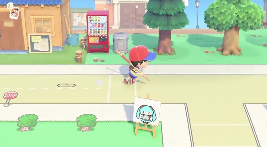 Animal Crossing: New Horizons Fan Creates an Earthbound-Esque Island