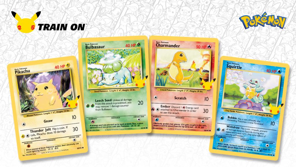 Pokemon Company Is Reprinting Classic TCG Cards to Celebrate 25th