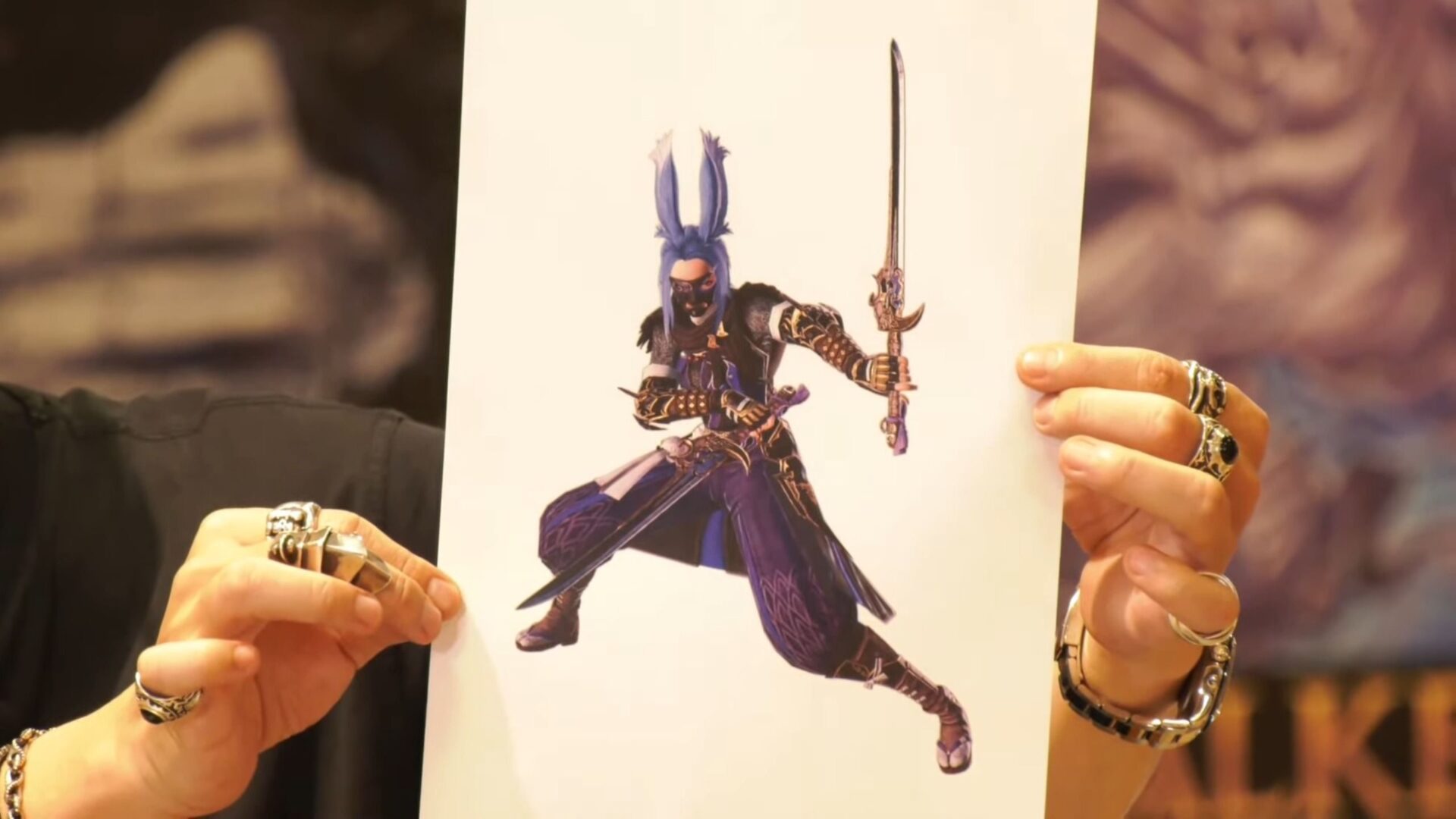 Final Fantasy XIV Endwalker Male Viera Character Creation Artifact Gear Revealed