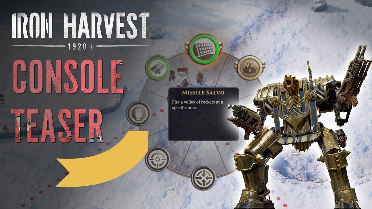 Iron Harvest's Console Port Looks Great in New Gameplay Teaser