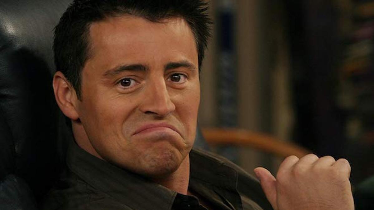 Matt LeBlanc as Joey Tribbiani in Friends