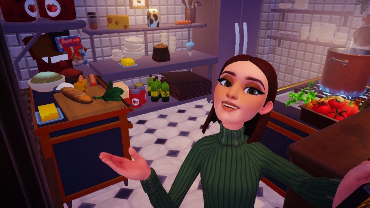 Selfie at Chez Remy&rsquo;s in Disney Dreamlight Valley