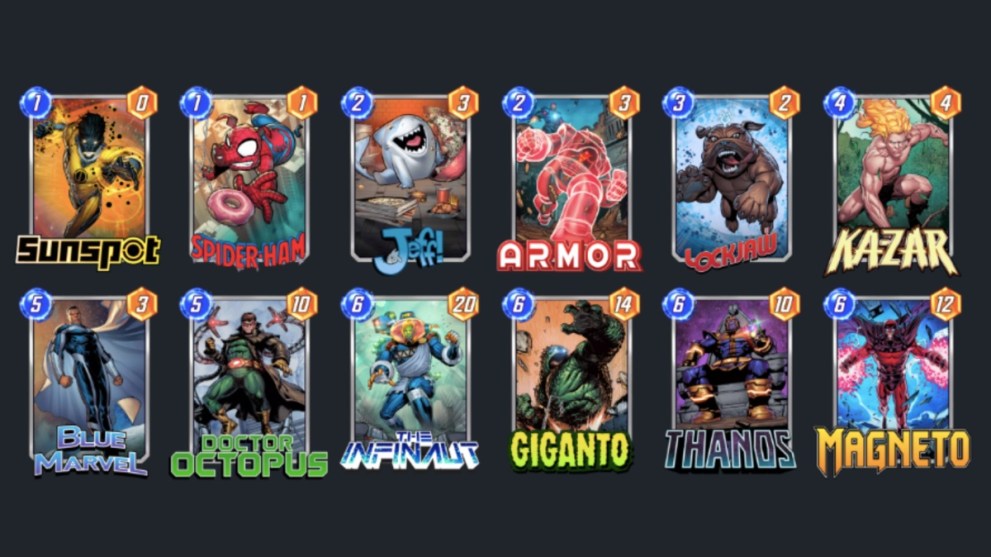 Spider-Ham deck in Marvel Snap