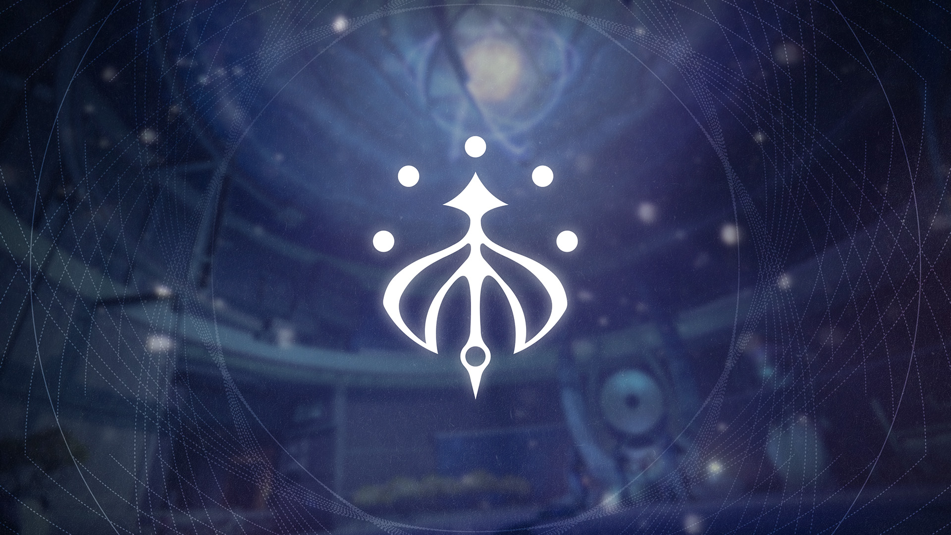 A floating symbol from Destiny 2