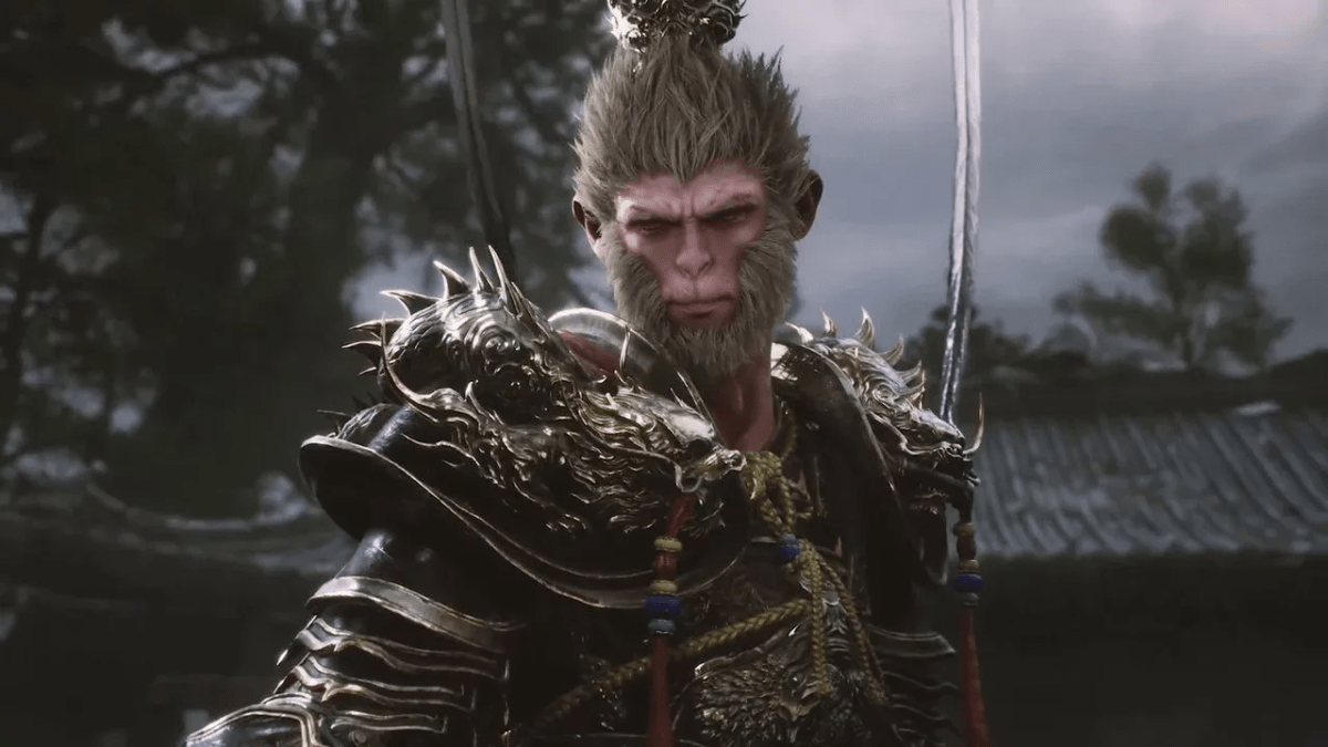 Black Myth Wukong Wukong in golden armor