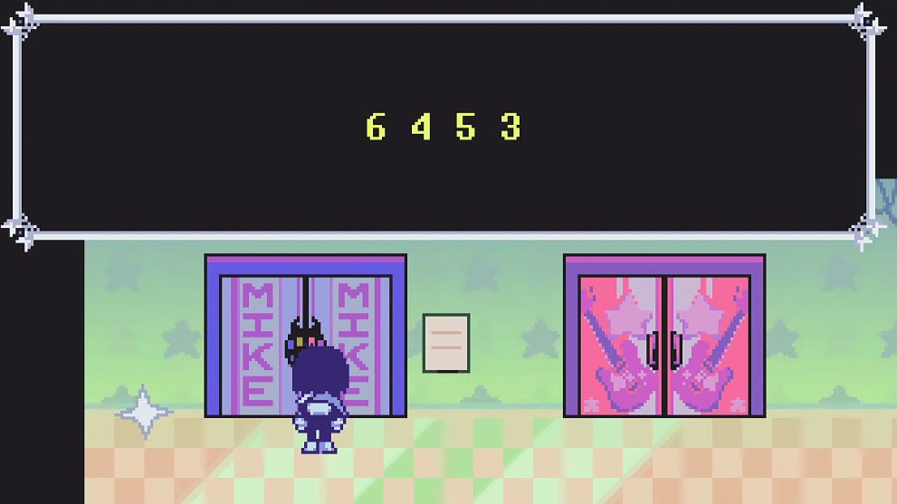 The code to Mike’s room in Deltarune