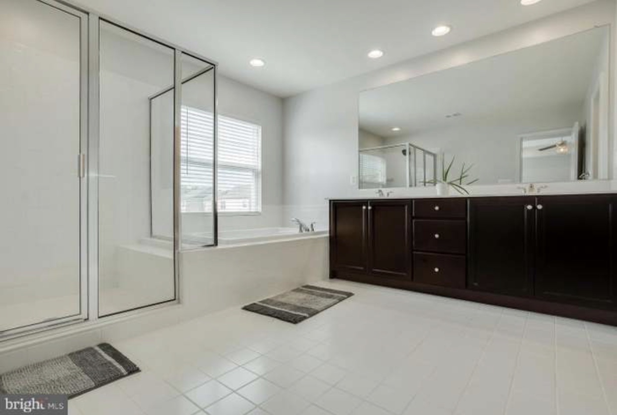 Builder Grade Bathroom Mirror Upgrade A DIY Duo