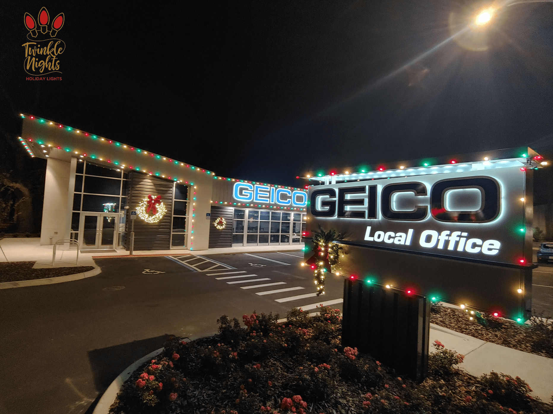 Commercial Christmas Lights in Gainesville, Jacksonville & Ocala