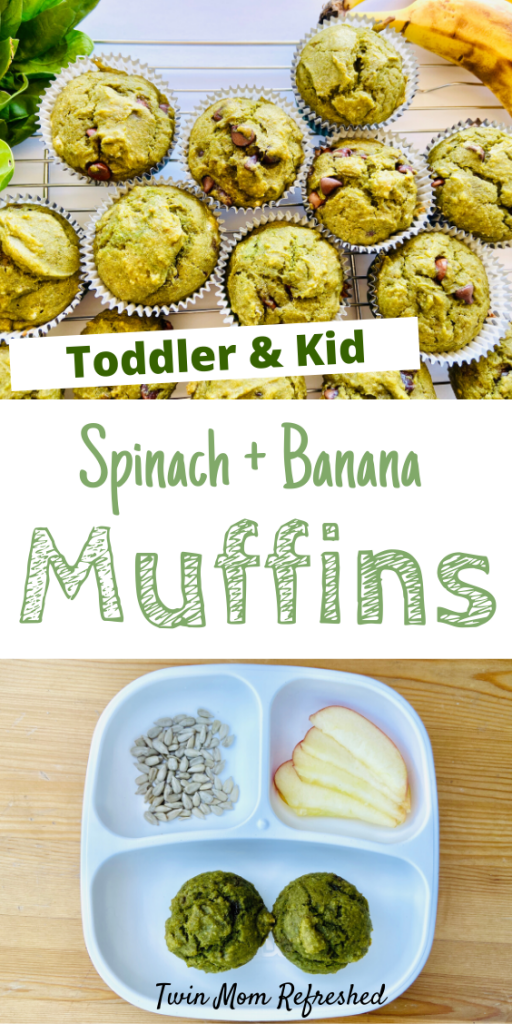 Spinach Banana Muffins Twin Mom Refreshed
