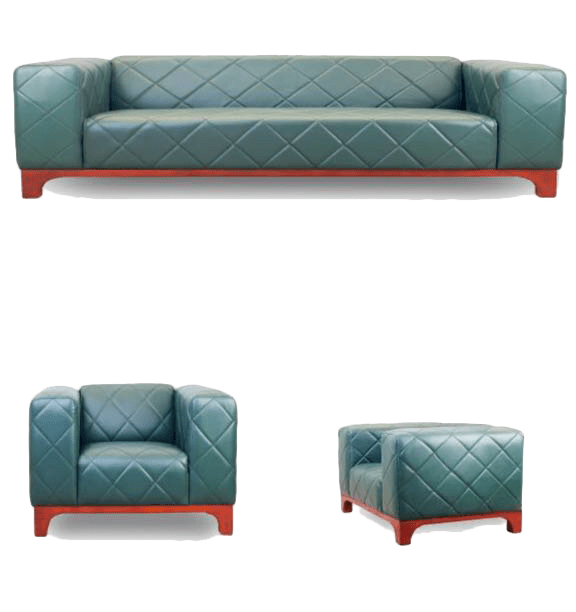 Leather Sofa Set Twins