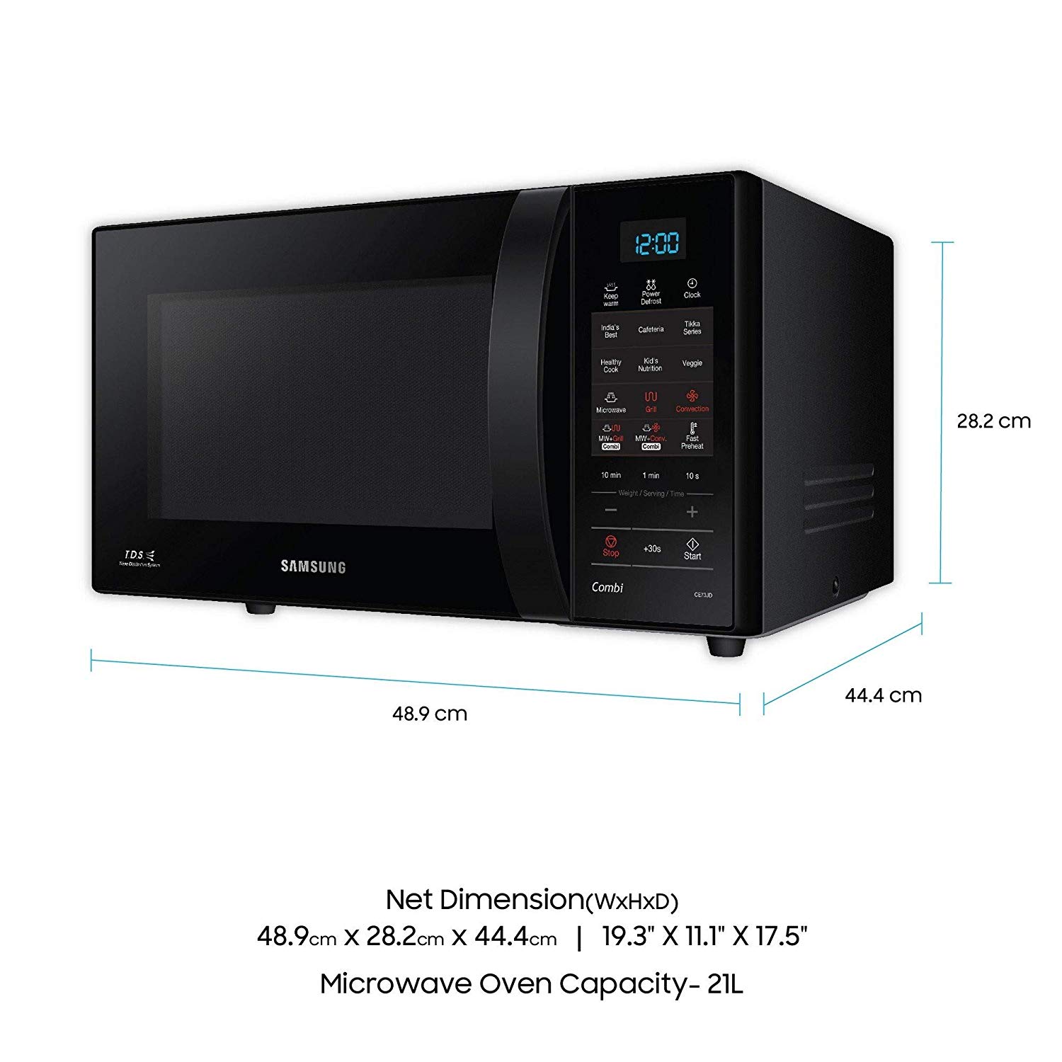 Samsung 21 L Convection Microwave Oven Twins Electronics
