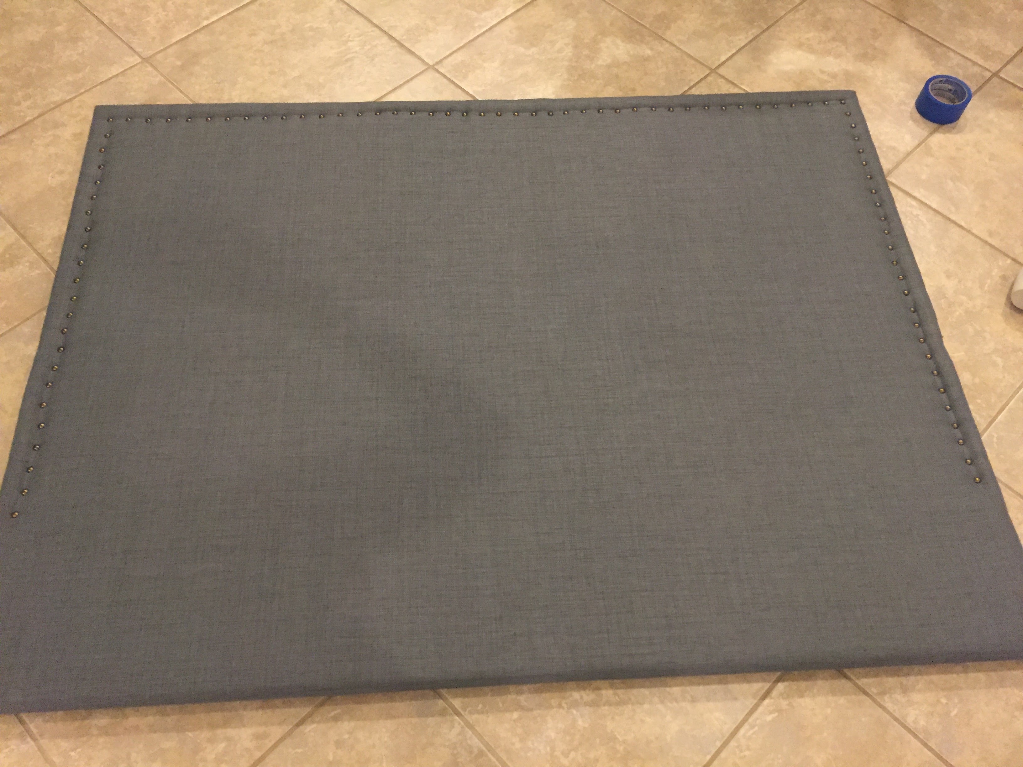 How To Make A DIY Nailhead Headboard Twinstant Gratification