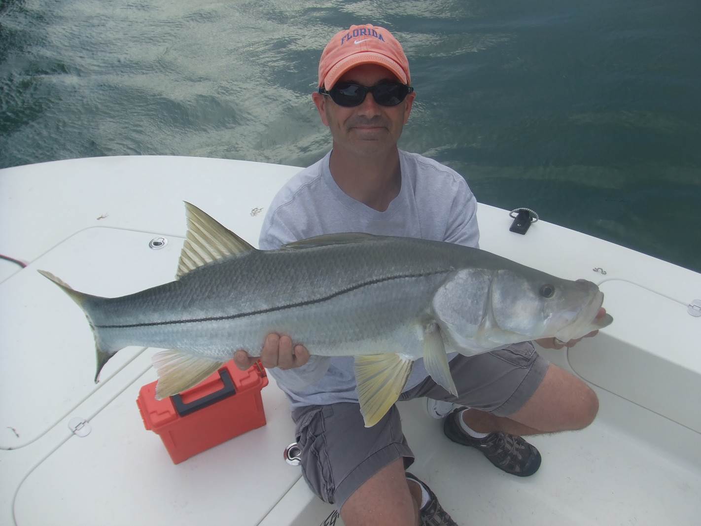 Nighttime Fly Fishing Action! Fort Lauderdale Fishing Charters Fort