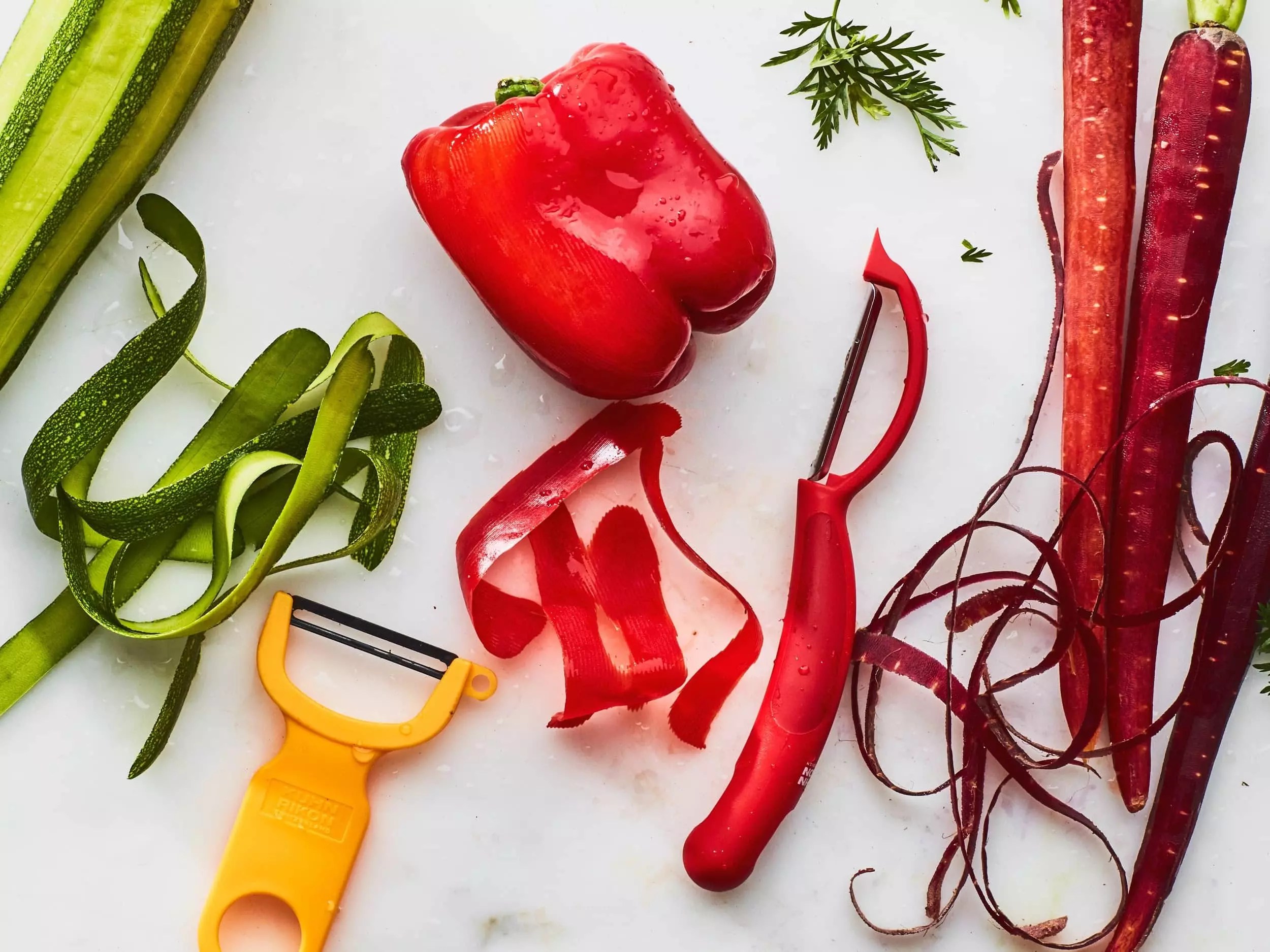 Types Of Vegetables Peelers Reviewed 2024 Twin Stripe