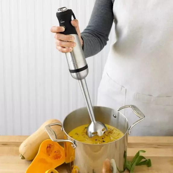How To Use An Immersion Blender For Soup? Twin Stripe