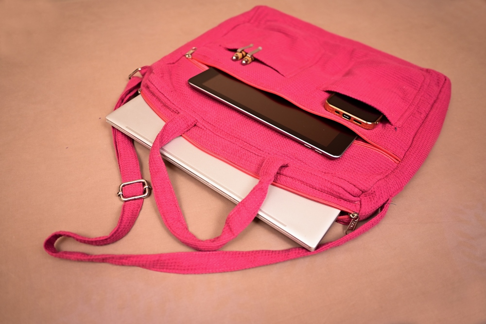 Fabric laptop Bag Twirl®