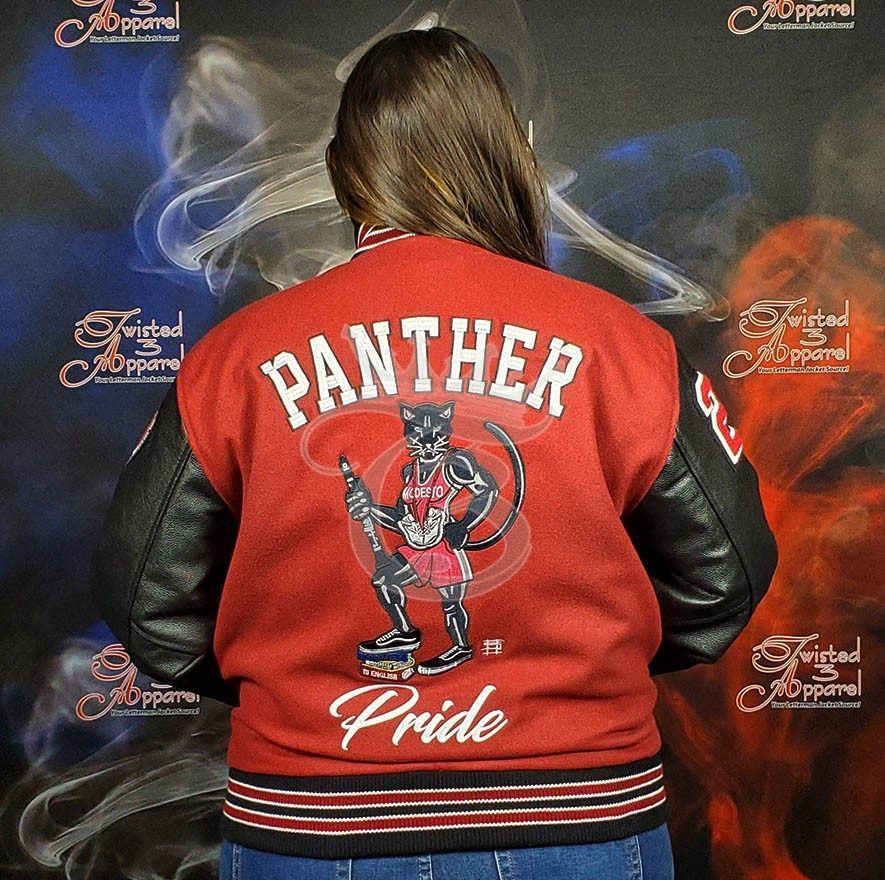Modesto Cisneros Custom Letterman Jackets Twisted3 Apparel