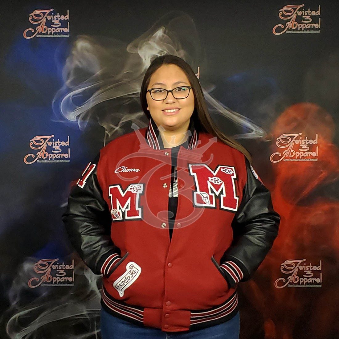 Modesto Cisneros Custom Letterman Jackets Twisted3 Apparel