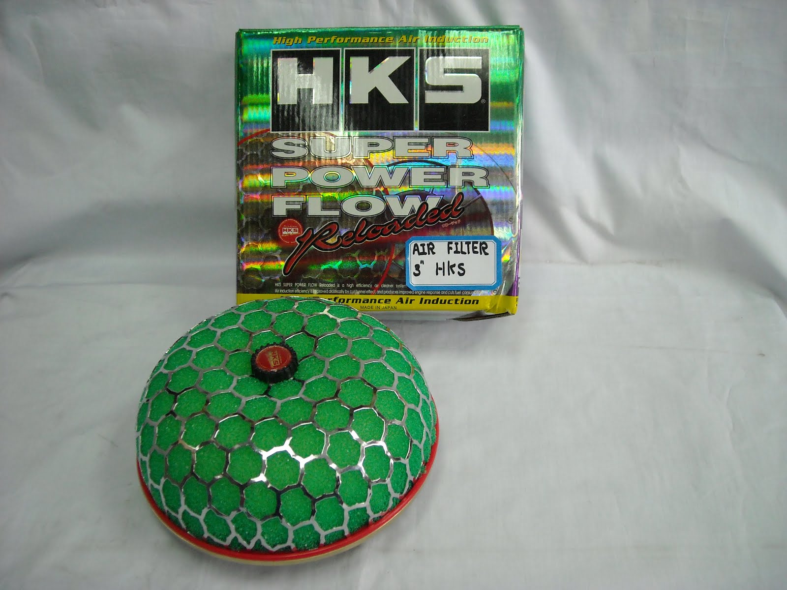 HKS 3 Inch Air Filter Twisted Motion Las Vegas