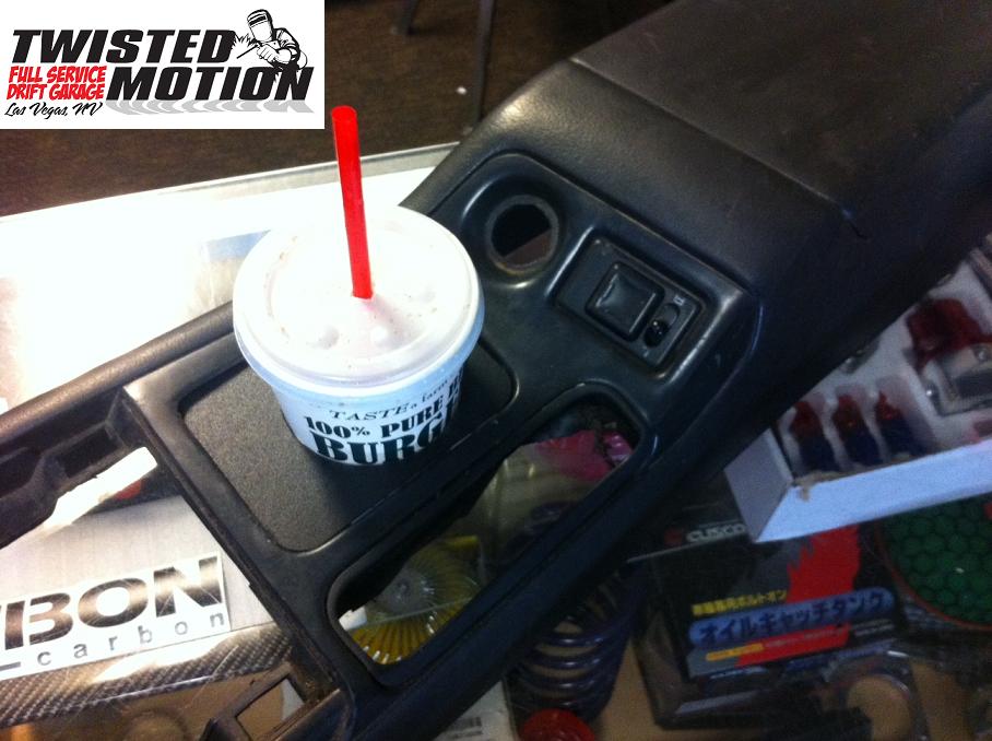 JDM Cup Holder S13 240SX Twisted Motion Las Vegas