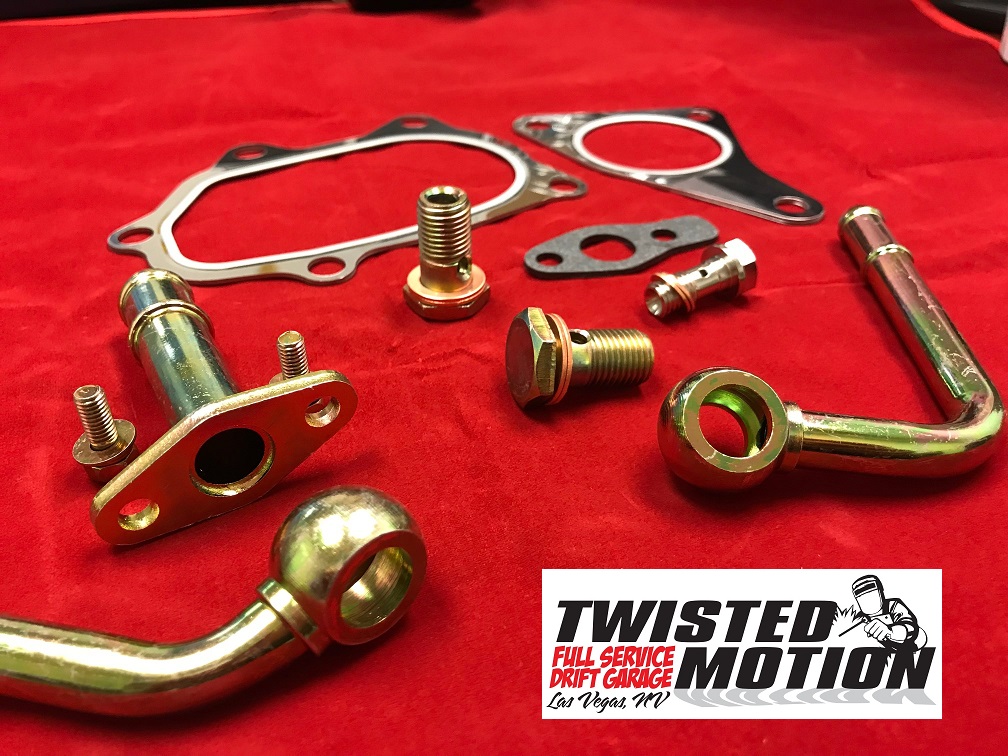 SUBARU WRX 20G TD05 BANJO FITTING KIT Twisted Motion Las Vegas