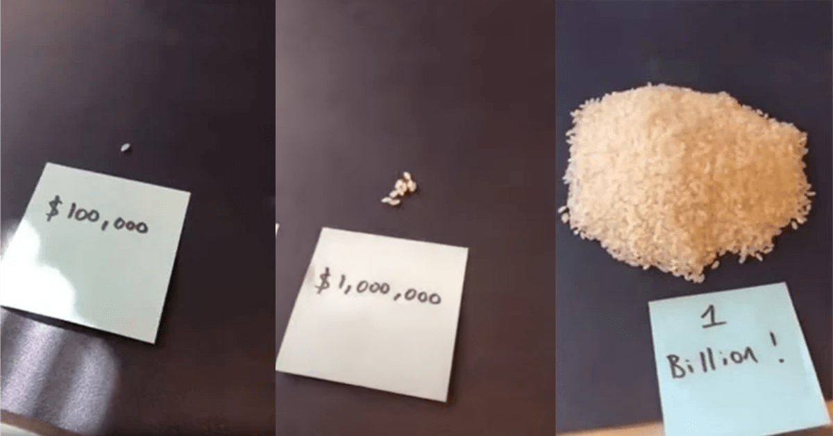 Understanding Jeff Bezos’ Insane Wealth Using Rice, Where Every Grain