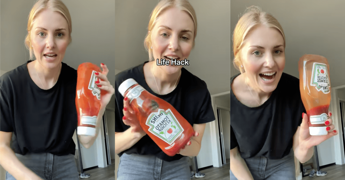 ‘I saw somebody do this on TikTok.’ A Woman Shared Her Special Ketchup