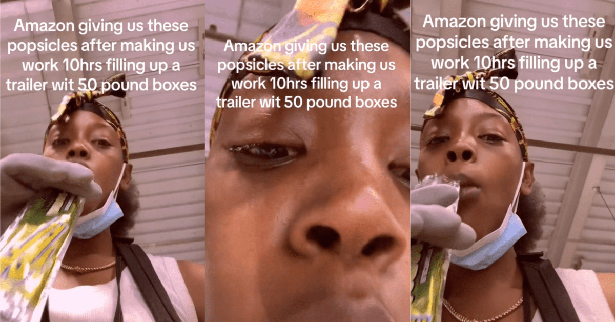 ‘They have women and older ppl working in trailers.’ An Amazon