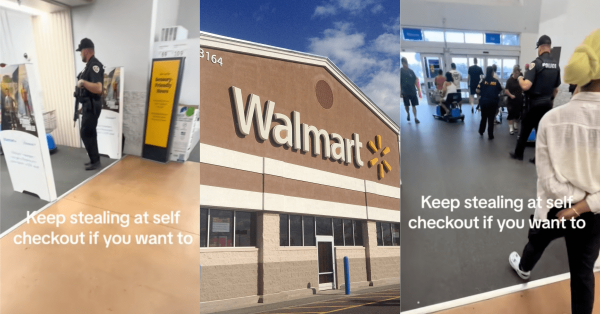‘This is the future everywhere.’ A Walmart Customer Filmed Two Heavily