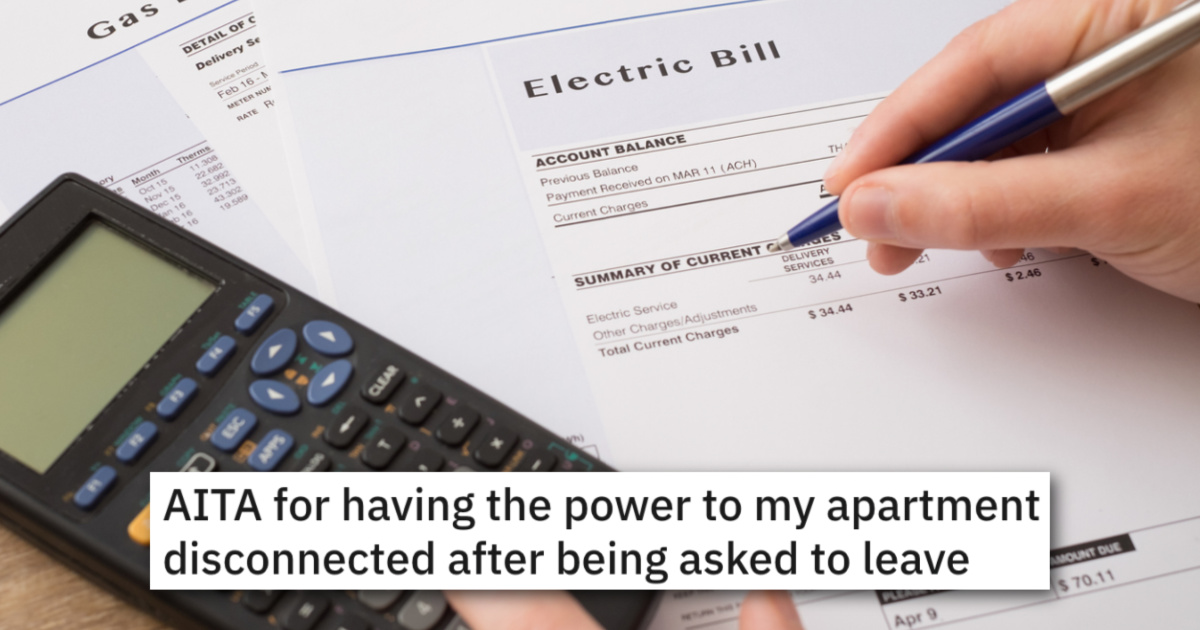 Roommate’s Mom Called The Cops On Her, So She Moved Out And Turned Off