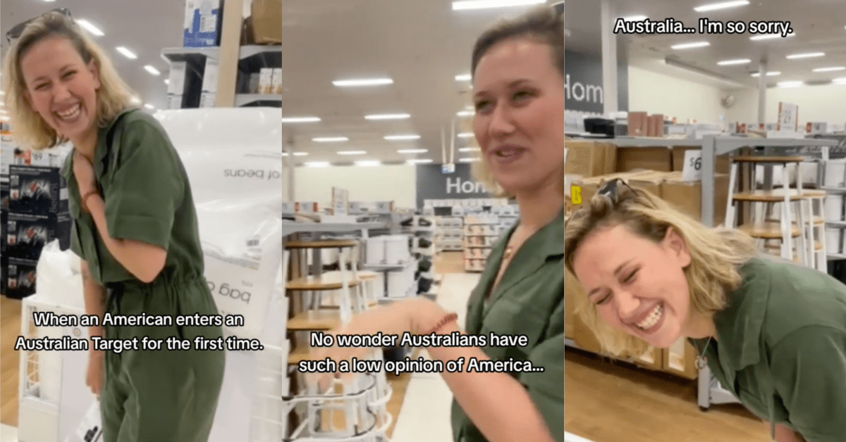 Customer Show How Different Target Stores In Australia Look Like. ‘It
