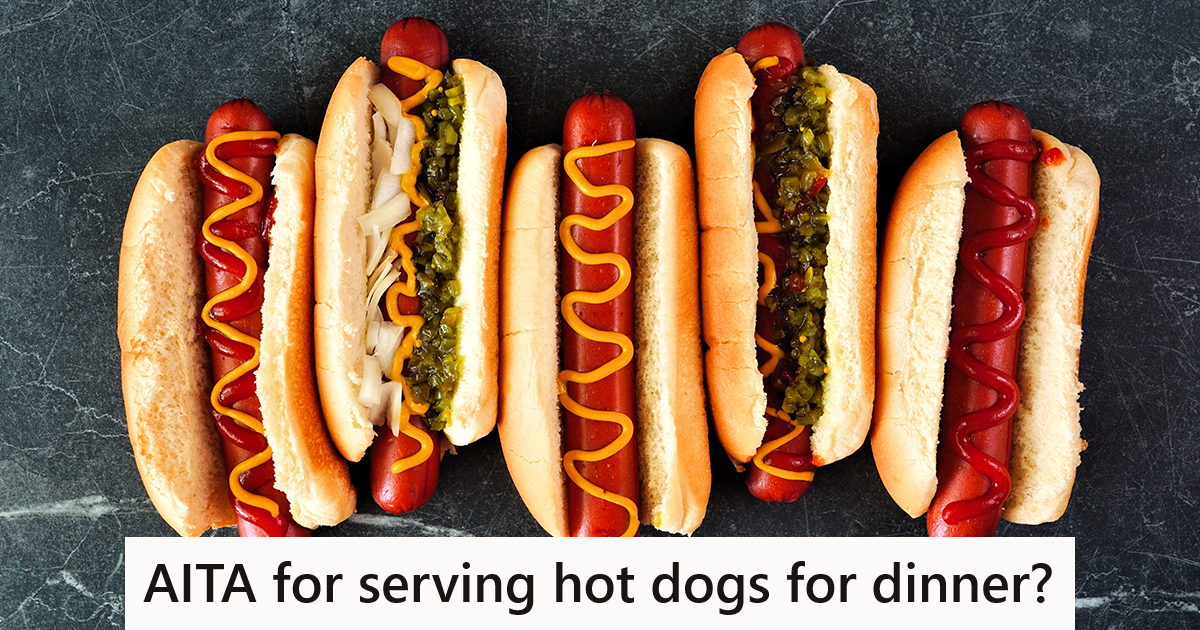 Her Kids Were Thrilled When She Made Hotdogs For Dinner, But Her