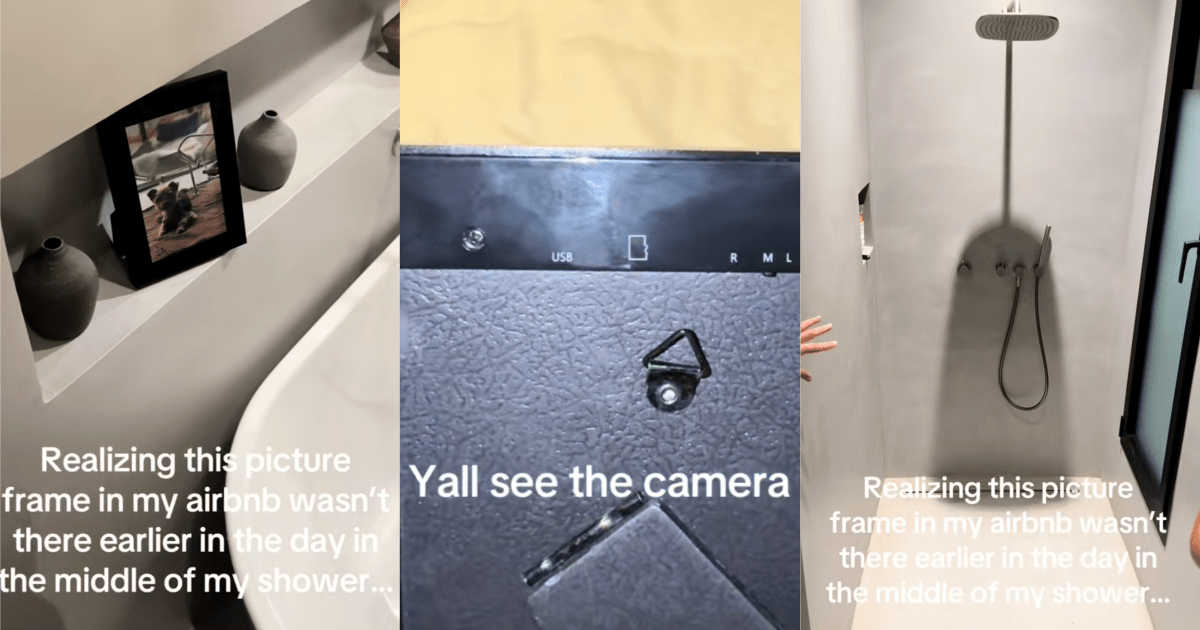 A Traveler Found A Hidden Camera In The Bathroom Of Her Airbnb