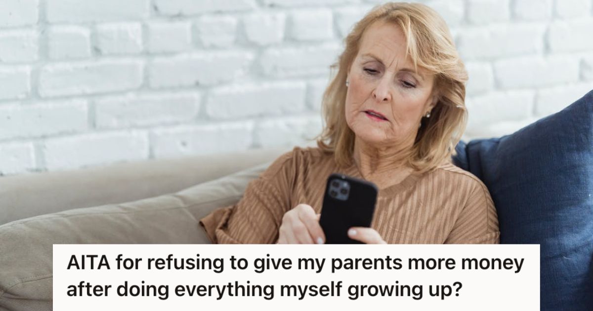 Woman Supported Herself Her Entire Life Without Her Parents’ Help, Yet