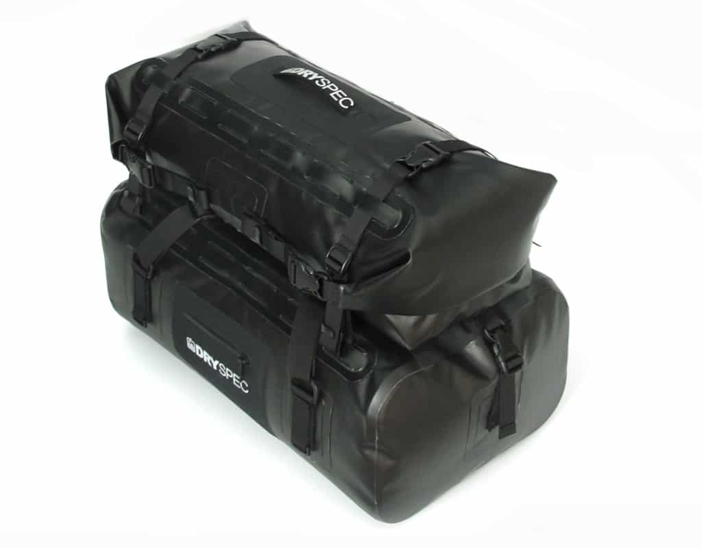 DrySpec D66 Waterproof Motorcycle Dry Bag Modular Packing System in