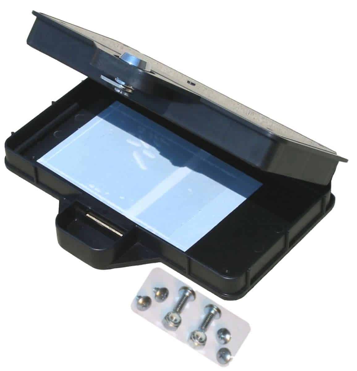 DrySpec Stash Box Lockable License Plate Storage Box