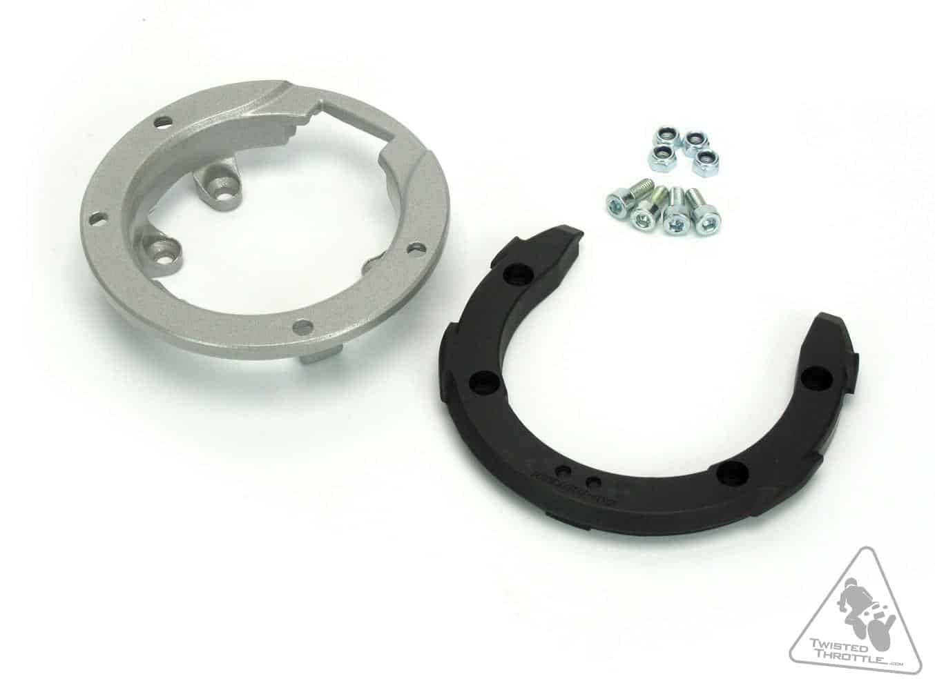 SWMOTECH Type 300 EVO Tank Bag QUICKLOCK Bottom Tank Ring Twisted