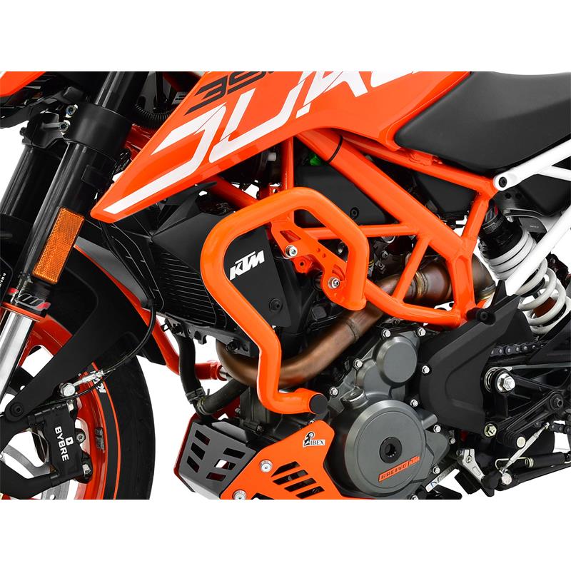 Zieger Crash Bar for KTM 390 Duke '17'19 Orange Twisted Throttle